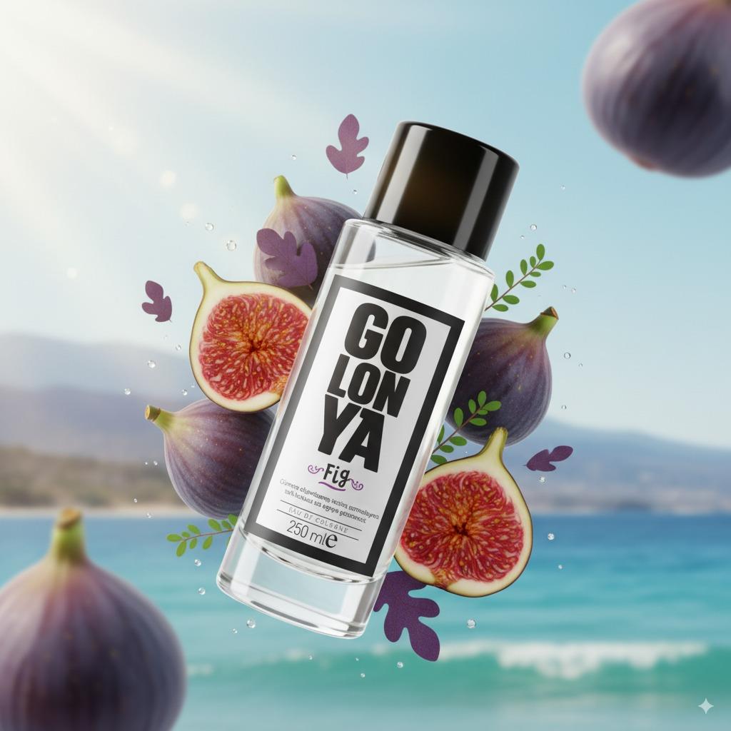 Fig, 12 Adet Ege İnciri Kokulu Kolonya, 250 ml