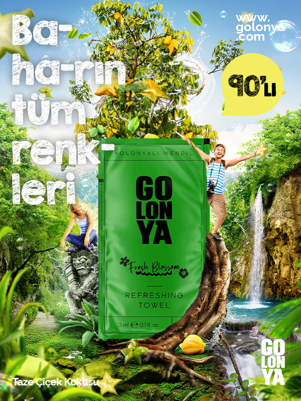 Fresh Blossom Kolonyalı Mendil 90lı 