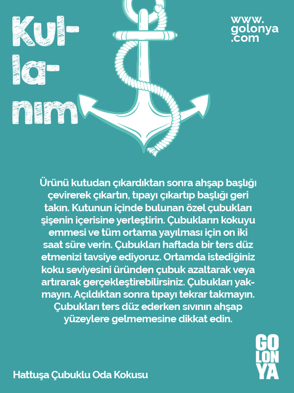 Hattuşa Çubuklu Oda Kokusu 120 Ml