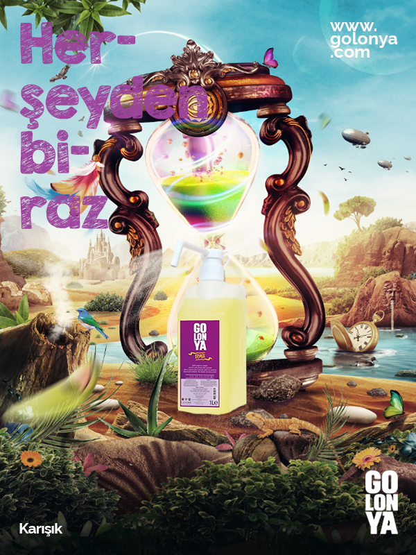 Karışım Kokusu 1 LT Sprey Başlıklı
