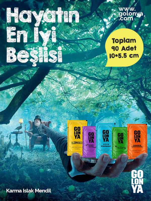 Karma Kolonyalı Mendil 90lı 