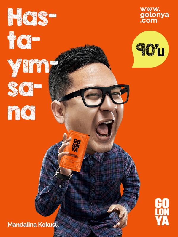 Mandarin Kolonyalı Mendil 90lı 