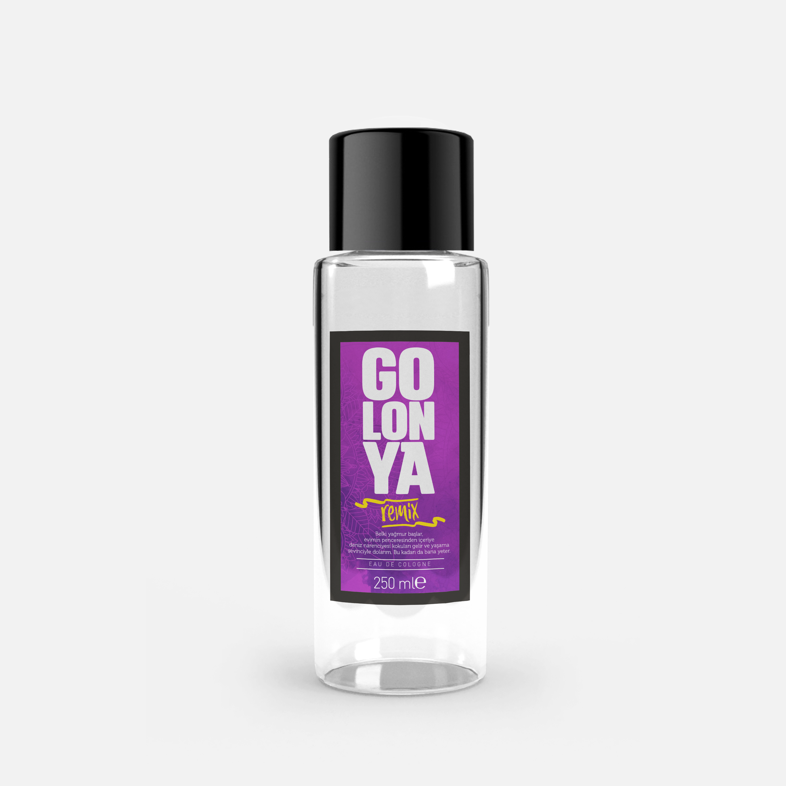 Remix, 12 Adet Karışım Kokulu Kolonya, 250 ml