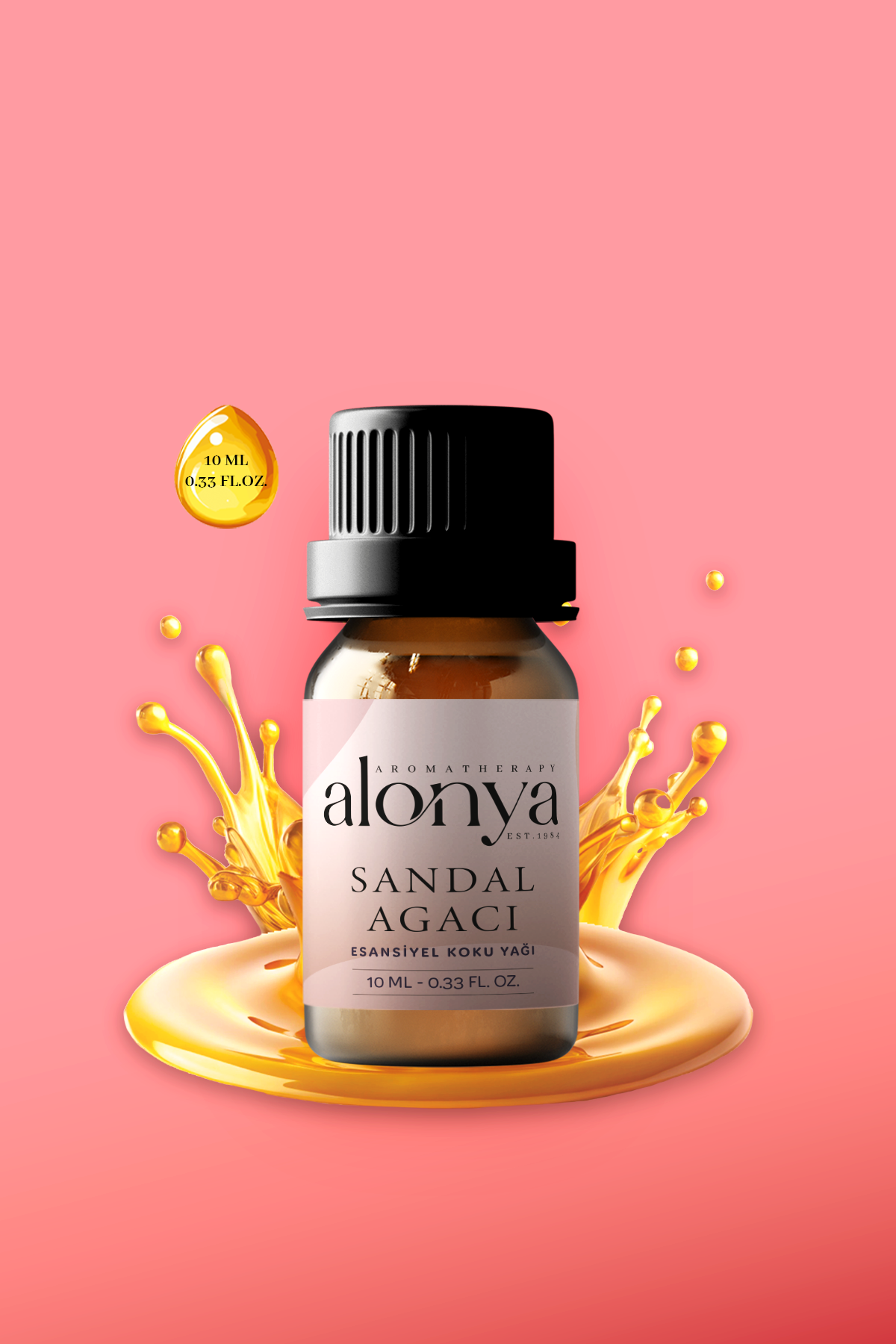 SANDAL AĞACI ESANSİYEL UÇUCU KOKU YAĞI ORTAM KOKUSU DOĞAL YAĞ AROMATERAPİ YAĞI 10 ML