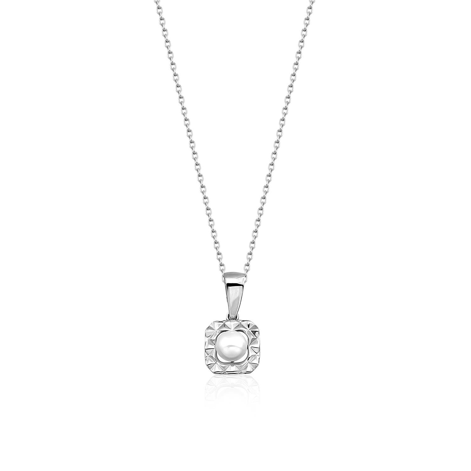 Altın ve İncili Kare Mini Set