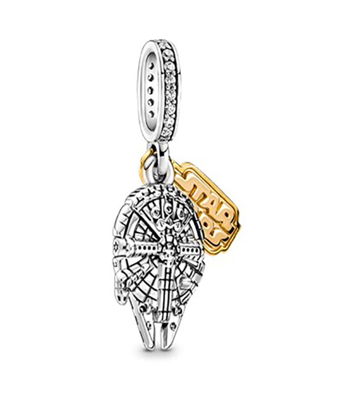  Yıldız Savaşları Sallantılı Gümüş Charm
