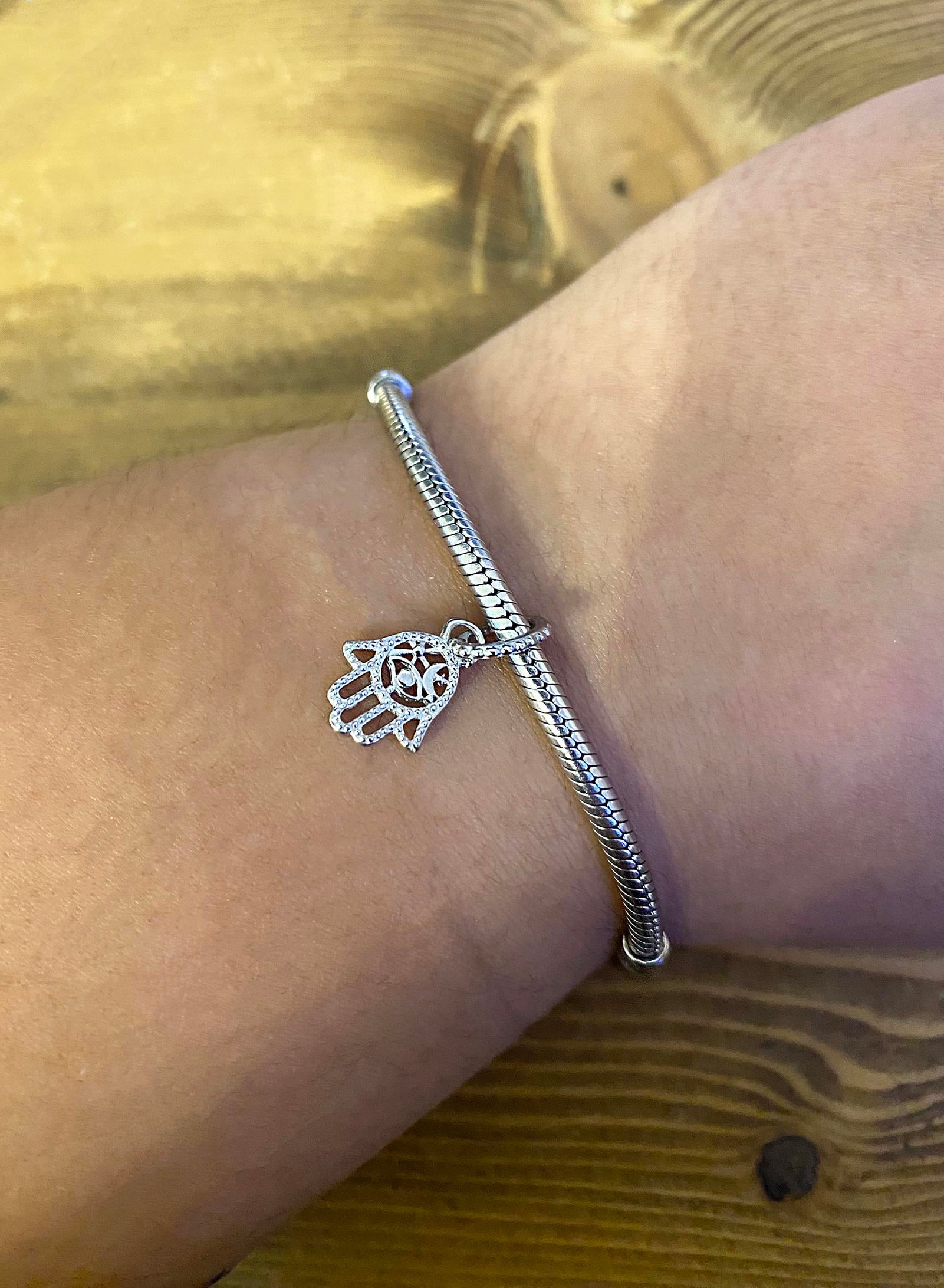 Bayan Gümüş El Model Charm