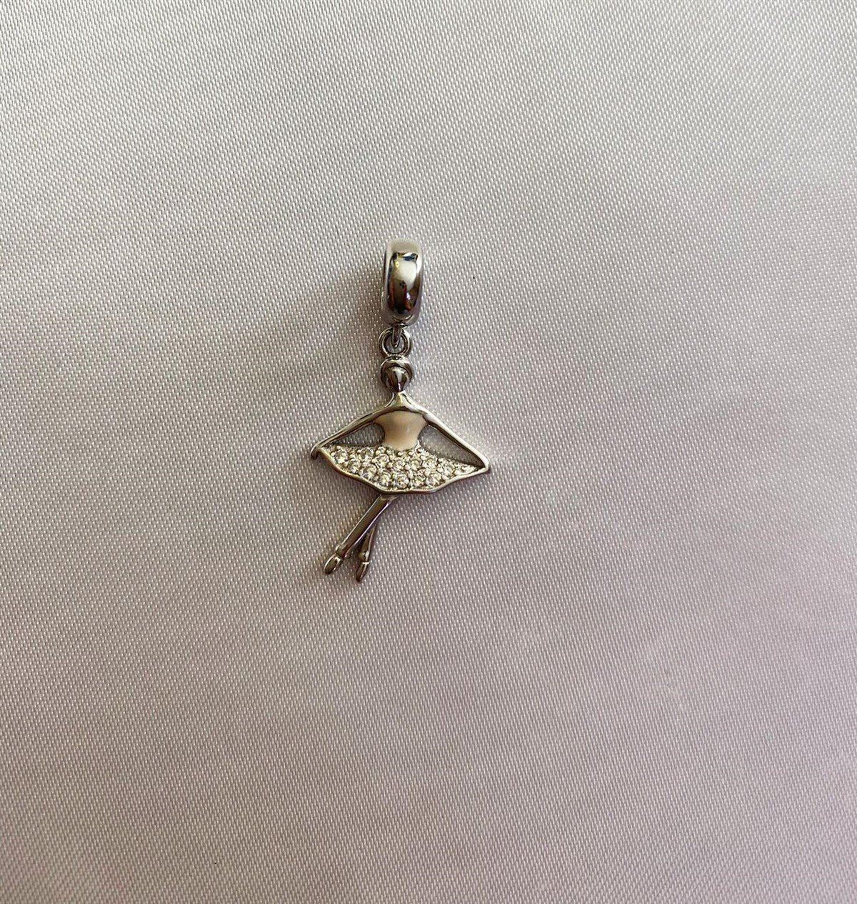 Bayan Gümüş Pandora Bileklik Uyumlu Balerin Model Charm