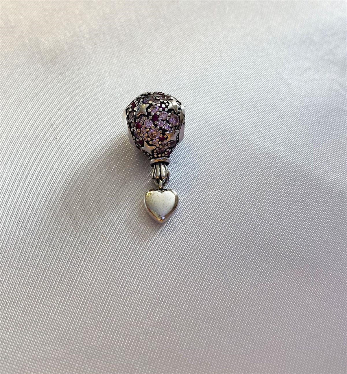 Bayan Gümüş Pandora Bileklik Uyumlu Balon Model Charm