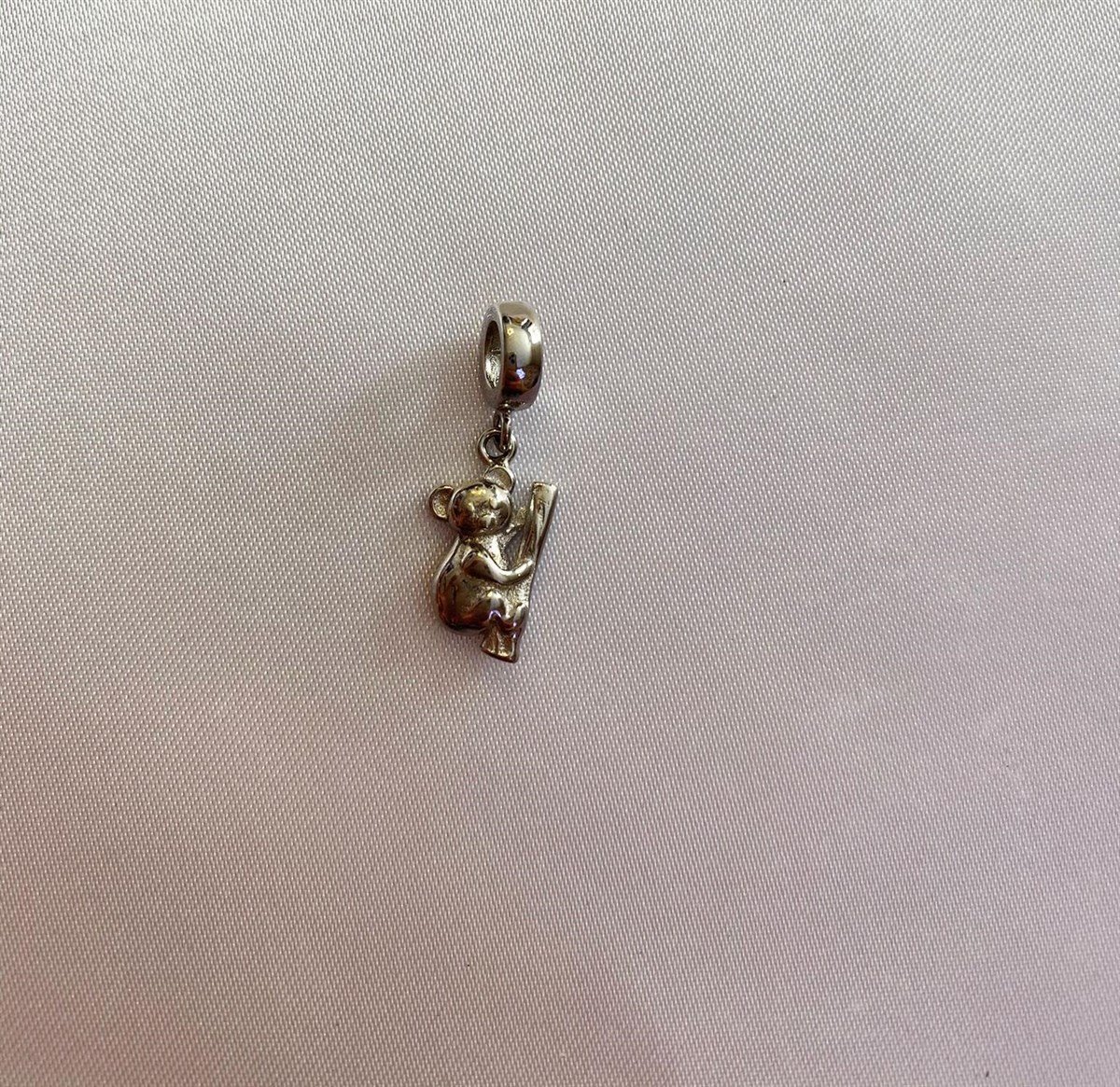 Bayan Gümüş Pandora Bileklik Uyumlu Koala Model Charm