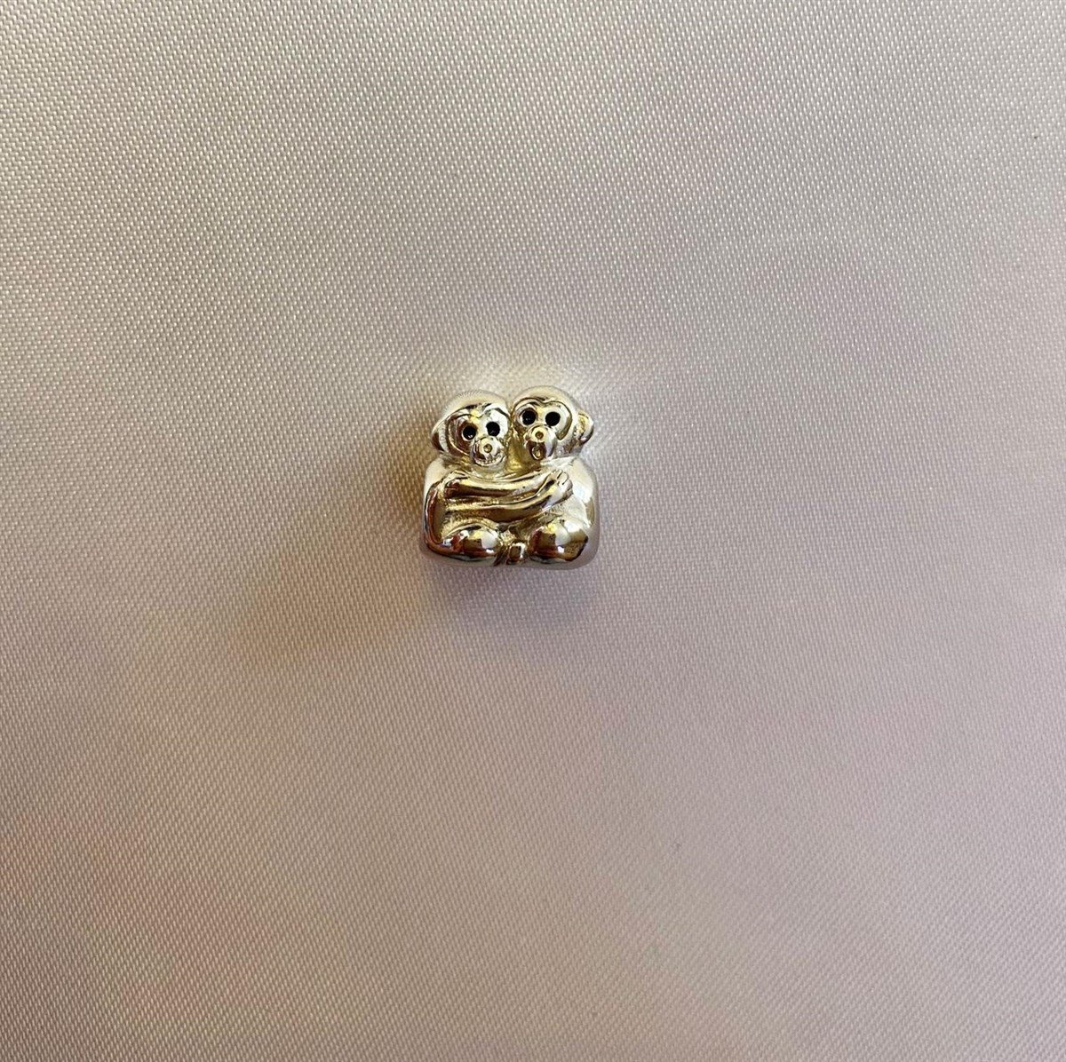 Bayan Gümüş Pandora Bileklik Uyumlu Monkey Model Charm