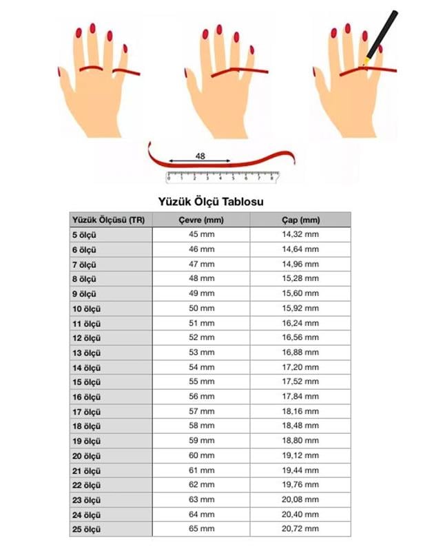 Kadın İnci ve Taş Detay Çelik Yüzük