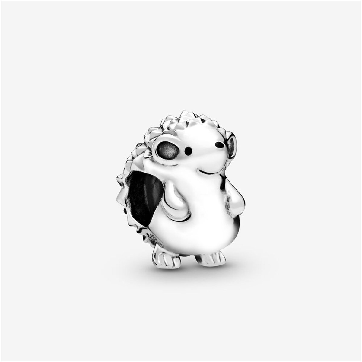 Kirpi Model Gümüş Charm