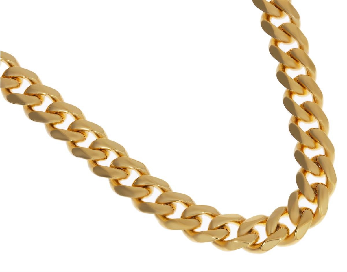 Unisex 7 mm Çelik Zincir Kolye