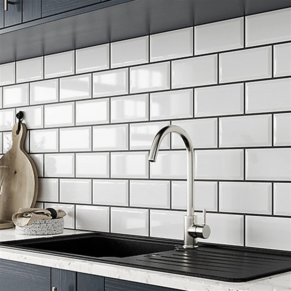  Karo Metro 10x20 Metro Beyaz Parlak Duvar Karosu