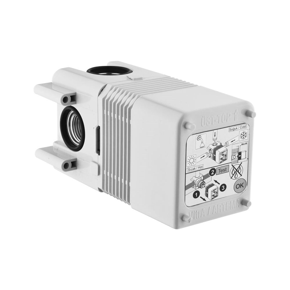 Artema A42213 Minibox Ankastre Duş Bataryası (Sıva Altı Grubu)