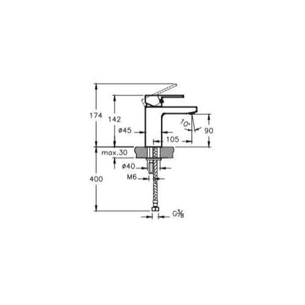 Artema A42532 Fold S Lavabo Bataryası