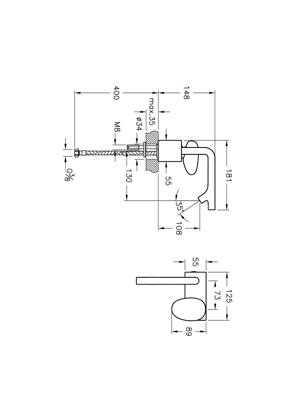 Artema İstanbul Lavabo Bataryası A41826