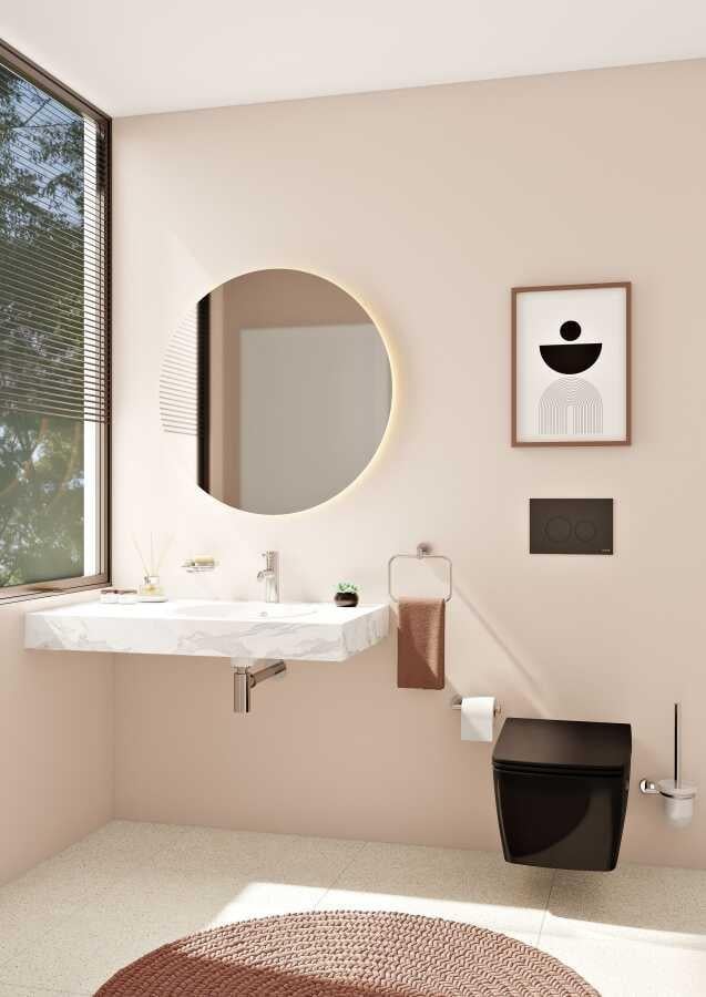 Artema Minimax Halka Havluluk Krom A44783