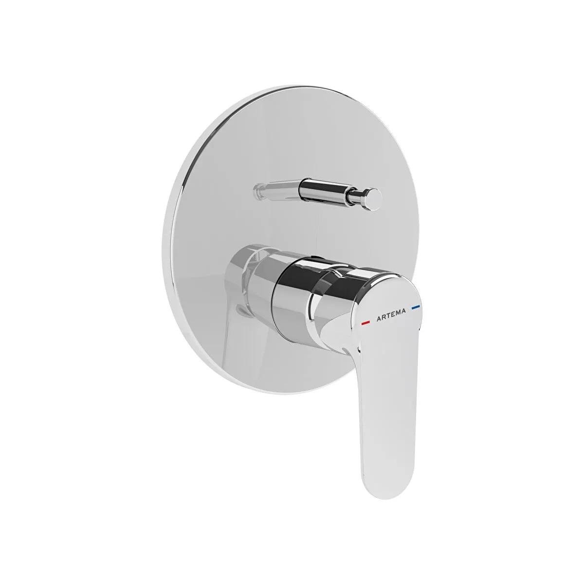 Artema Root Round Ankastre Banyo Bataryası Krom A42727