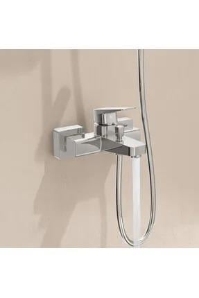 Artema Root Square Banyo Bataryası  Krom A42737