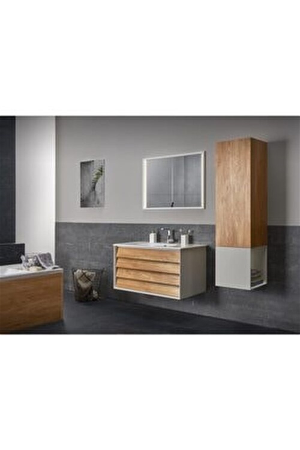 Artema Suit L Lavabo Bataryası Krom A42466