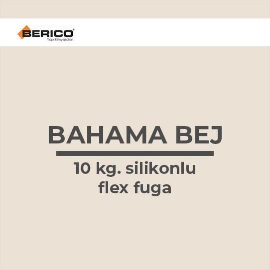 Berico 10Kg Bahama Bej Silikonlu Flex Derz Dolgusu