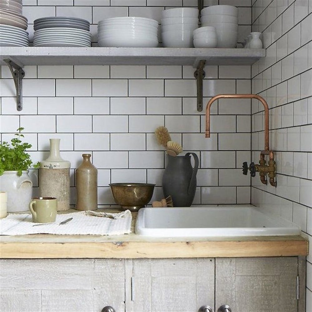 Bien 10x20 Flat Parlak Beyaz Duvar Seramiği (1 kutu=0.8 m² fiyatı)