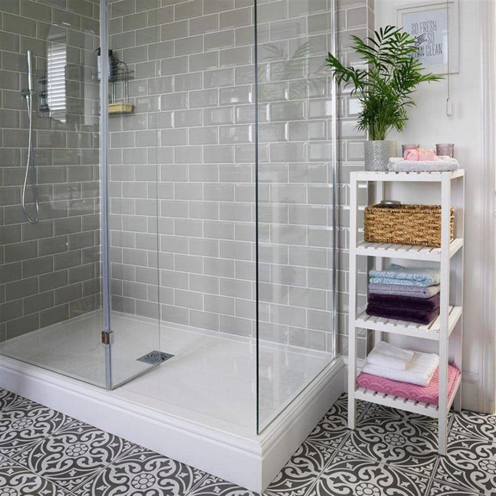 Bien 10x20 Metro Parlak Gri Duvar Seramiği 