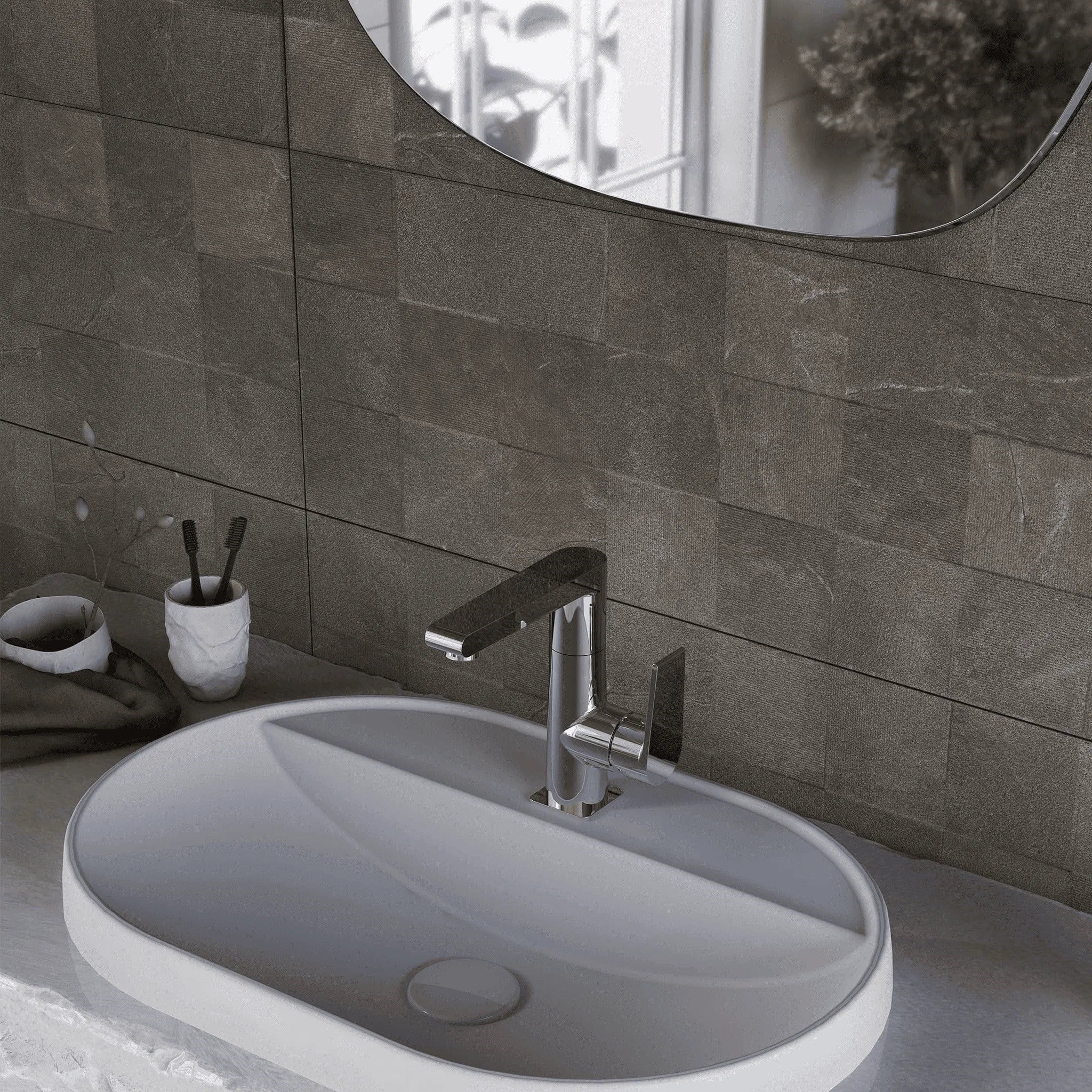 Bien 30x90 MOTTO TAUPE DEKOFON REC 1.