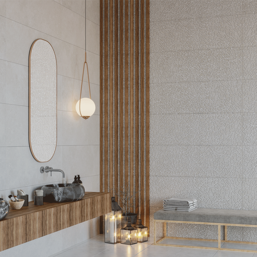 Bien 40x120 Grand Beyaz Fon Duvar Seramiği