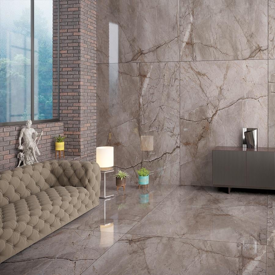 Bien 60x120 Root Ash Parlak Yer ve Duvar Seramiği