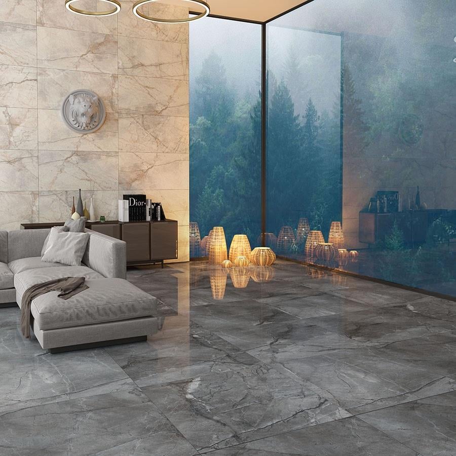 Bien 60x120 Root Crema Parlak Yer ve Duvar Seramiği