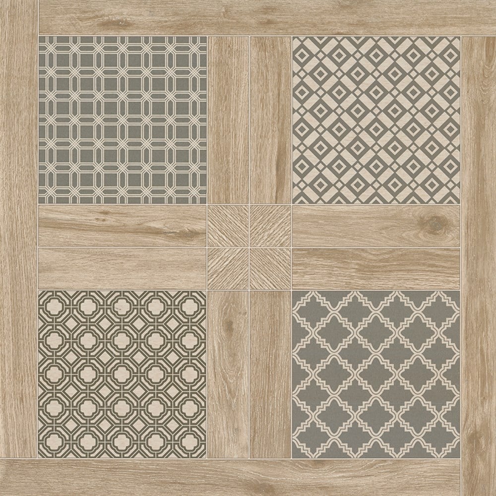 Bien Geowood 61x61 cm Yer ve Duvar Seramiği (1 kutu=1.49 m² fiyatı)