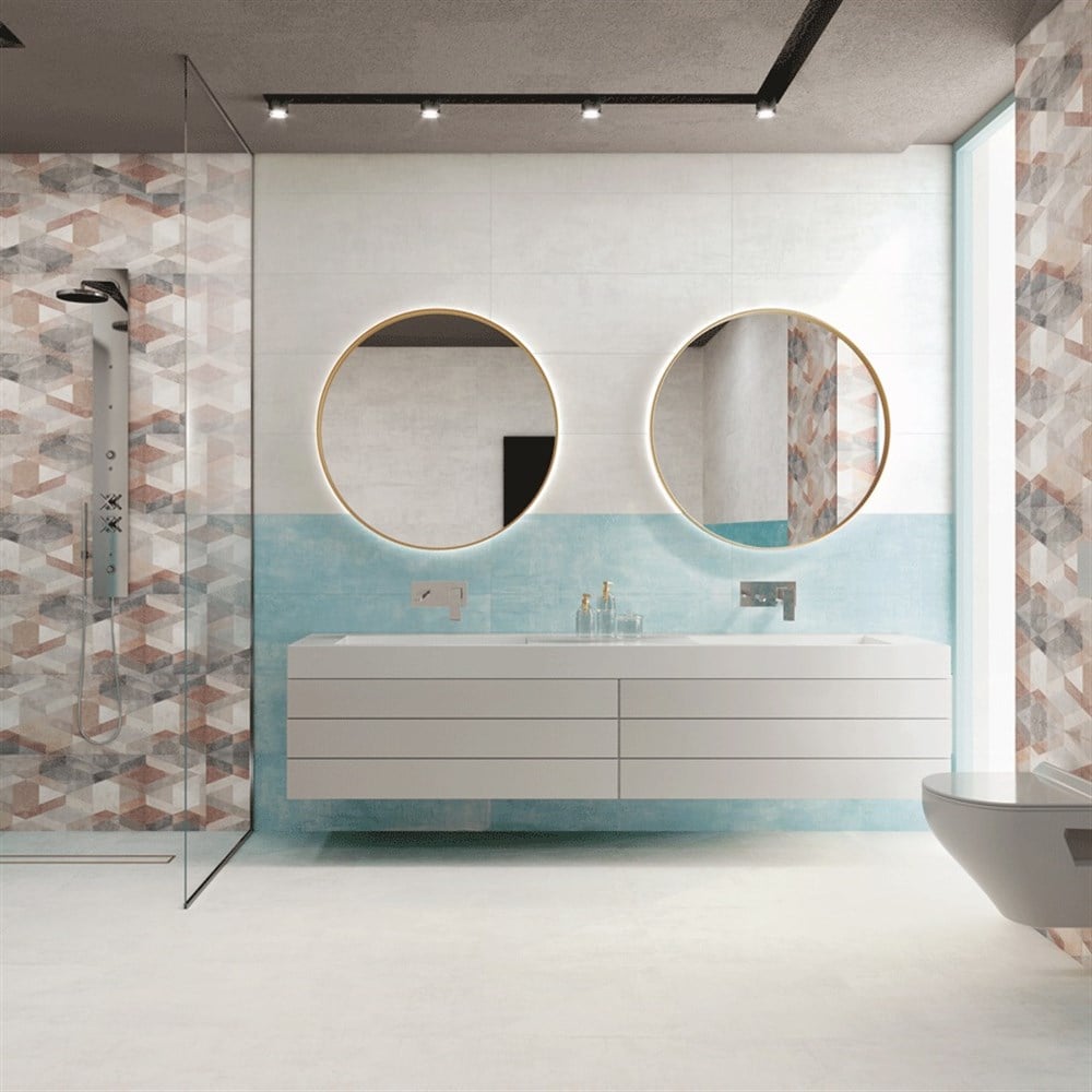 Bien Terra Beyaz 30x90 cm Duvar Seramiği (1 kutu=1.08 m² fiyatı)