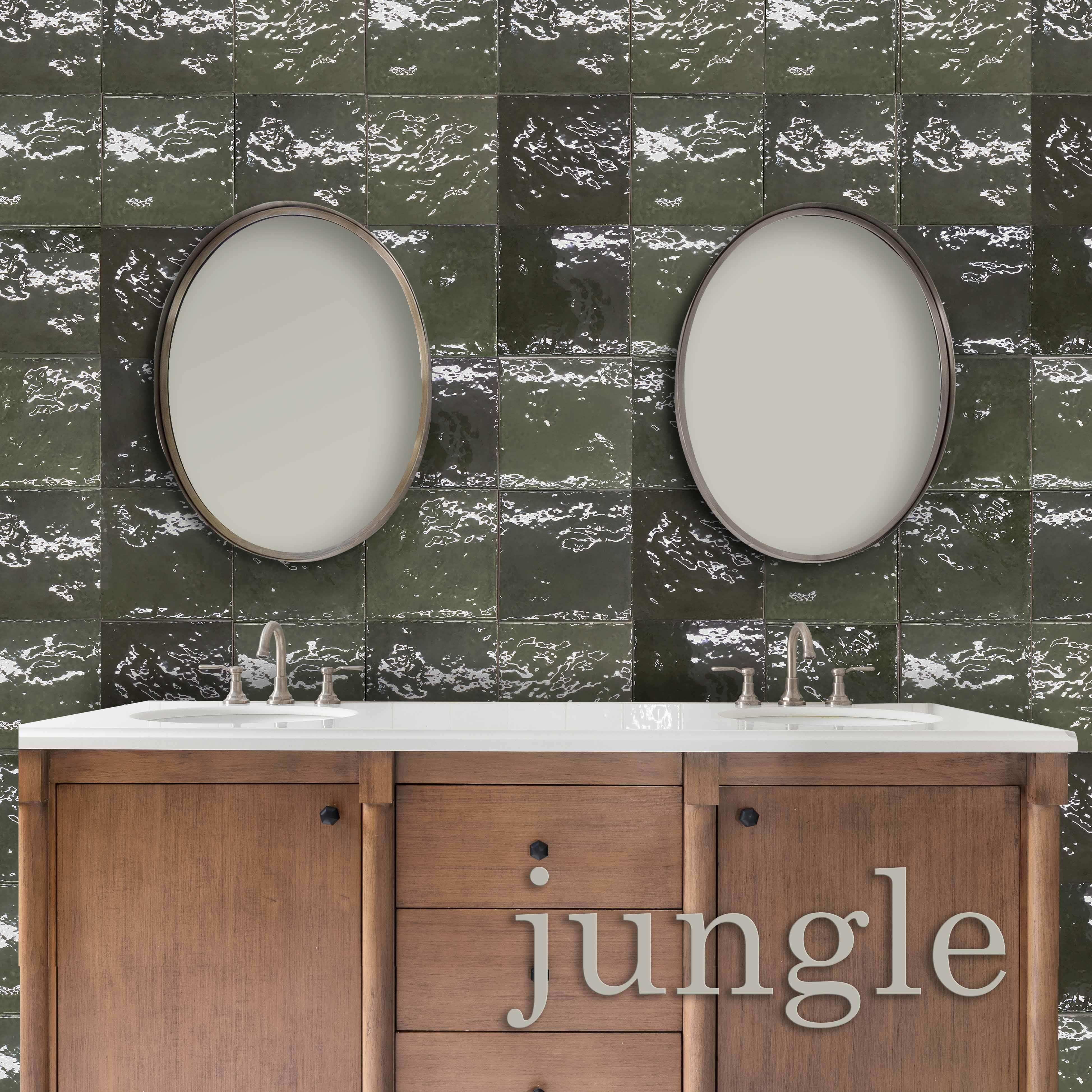 Ege Seramik 20x20 Jungle Yeşil