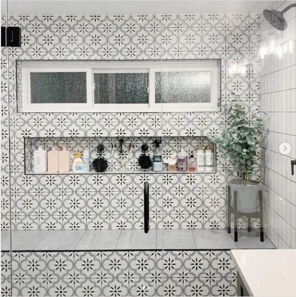 Ege Seramik 20x20 Kenzzi Azila Grey Mat