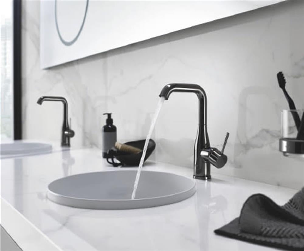 Grohe Essence New Lavabo Bataryası Sifon Kumandalı Sert Grafit 23462A01