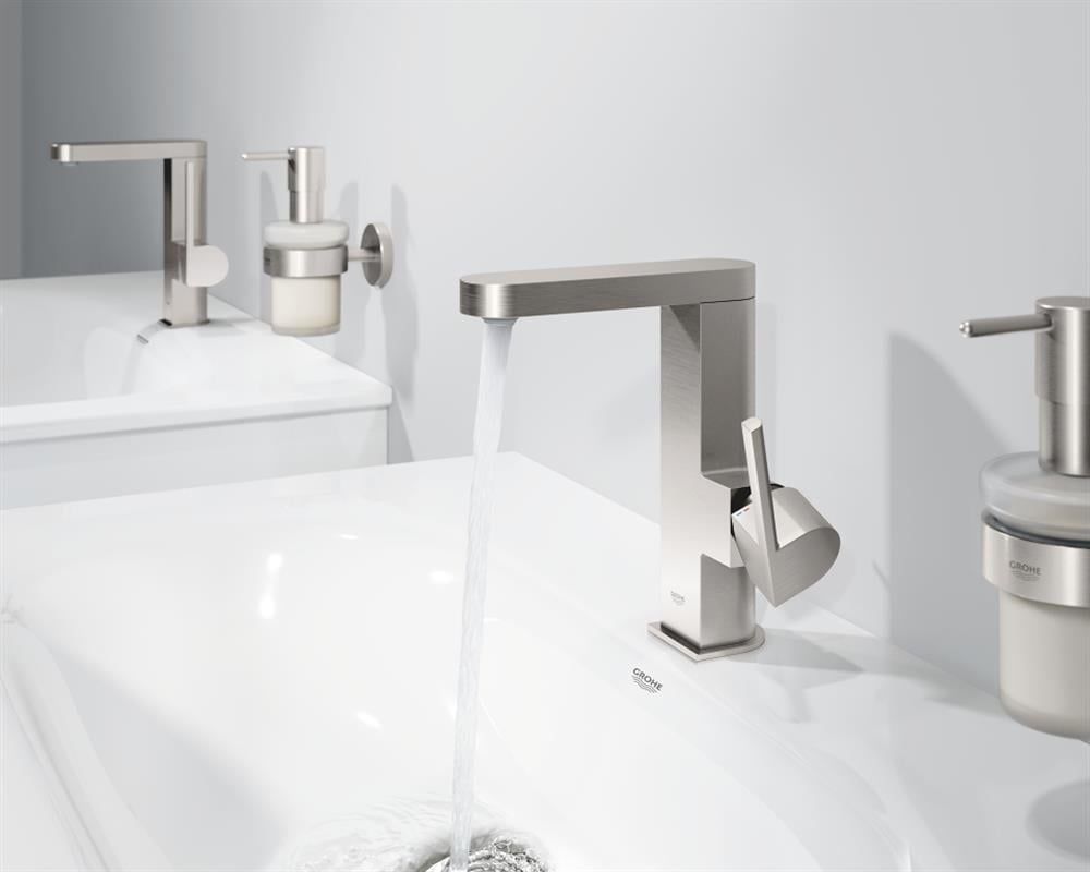 Grohe Plus Spiralli Yüksek Lavabo Bataryası Sifon Kumandalı Krom 23843003