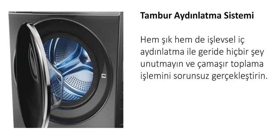 Haier HW100GBD14979SUS I -PRO 7 PLUS Çamaşır Makinesi 31019466