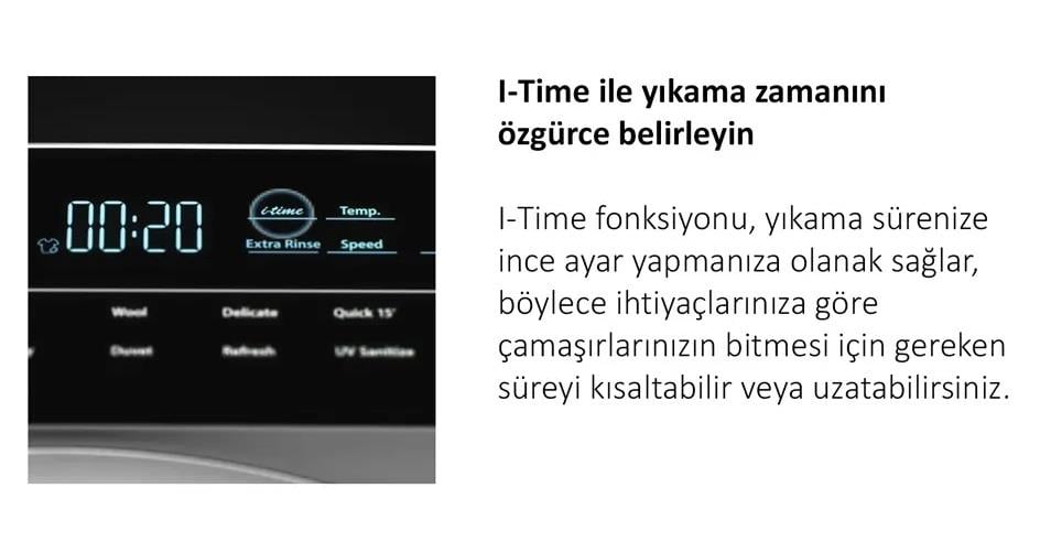 Haier HW100GBD14979SUS I -PRO 7 PLUS Çamaşır Makinesi 31019466