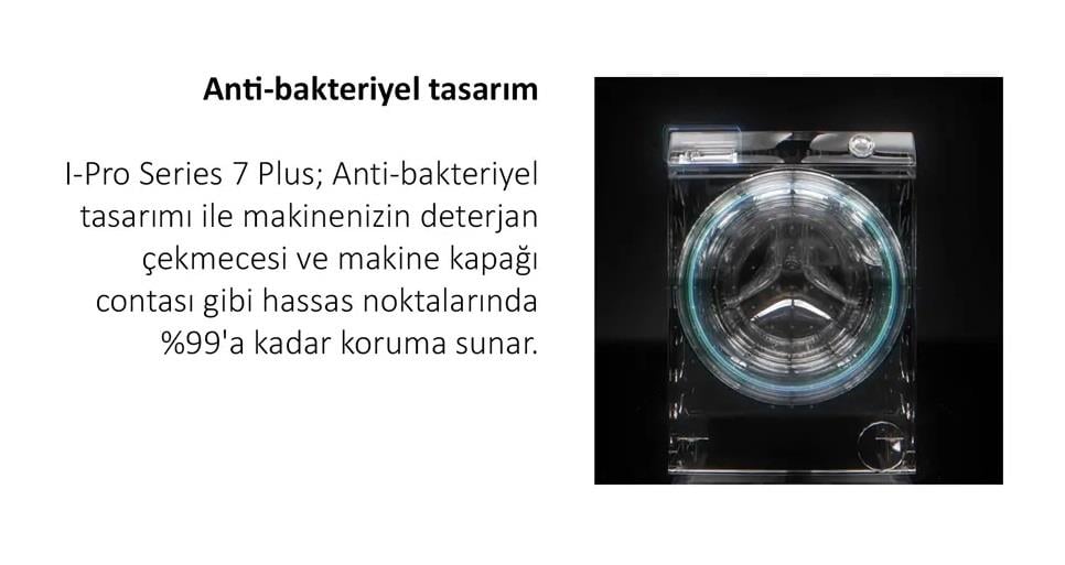 Haier HW100GBD14979SUS I -PRO 7 PLUS Çamaşır Makinesi 31019466