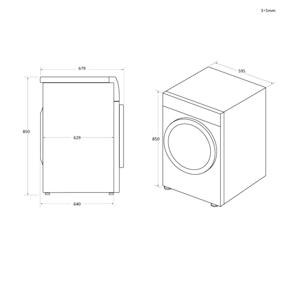 Haier HW110-BD14397U1 X Series 11 Çamaşır Makinesi 31020140