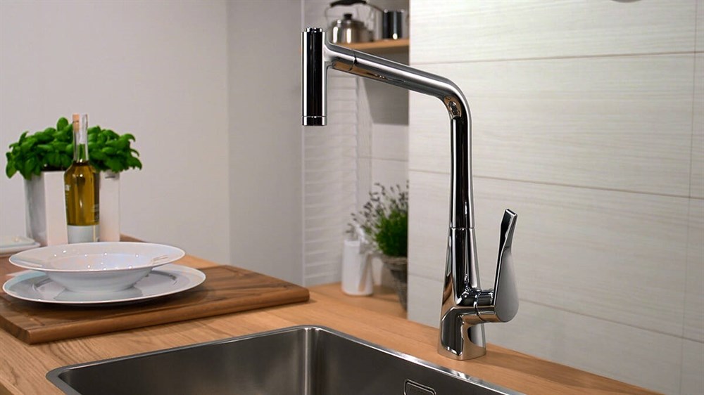 Hansgrohe Metris Select M71 Eviye Bataryası 73822000