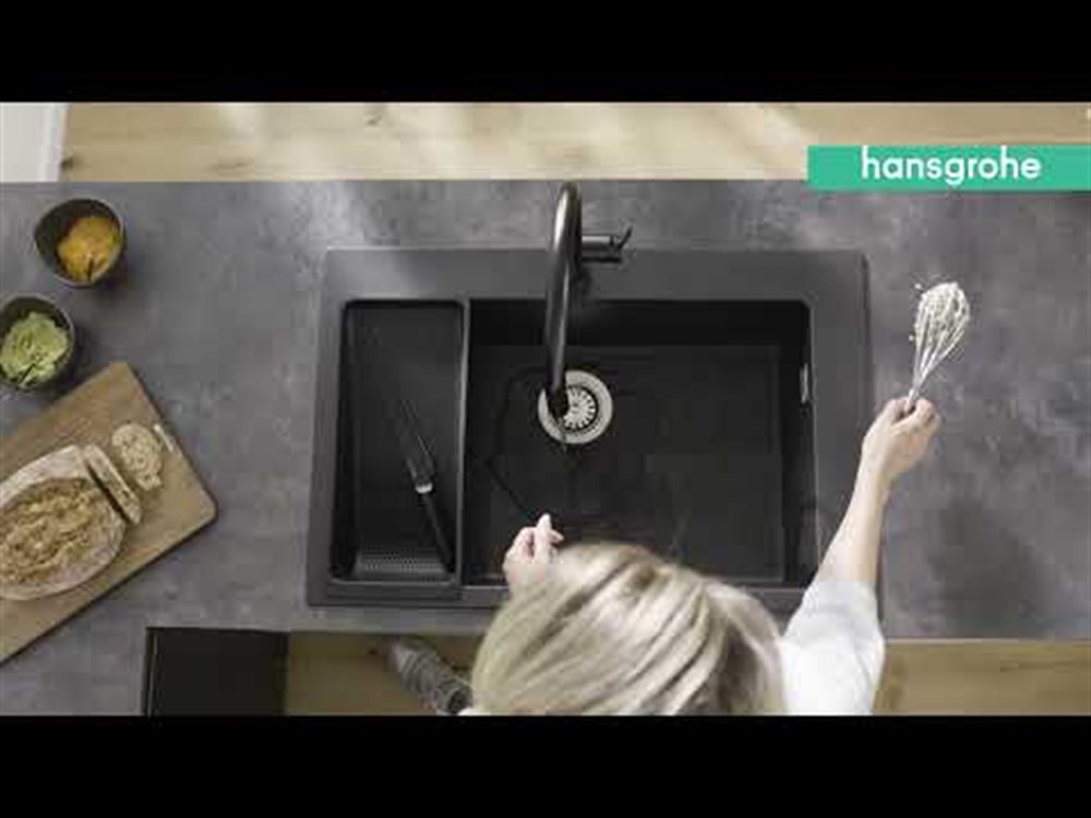 Hansgrohe Talis M54 Eviye Bataryası Mat Siyah 72800670