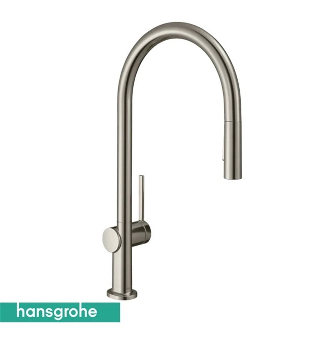 Hansgrohe Talis M54 Eviye Bataryası Paslanmaz Çelik 72800800