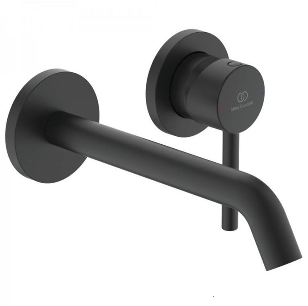 Ideal Standard Ceraline Ankastre Lavabo Bataryası (Sıva Üstü Grubu) Mat Siyah A6938XG