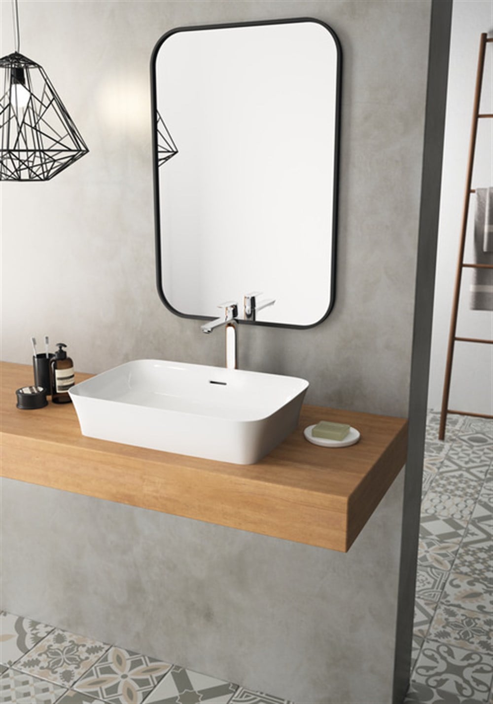 Ideal Standard Connect Air Tezgah Üstü Lavabo Bataryası