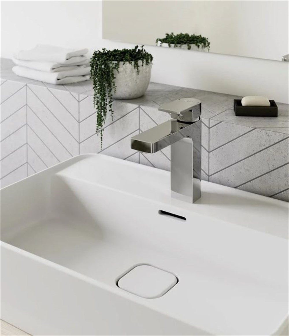 Ideal Standard Edge Slim Lavabo Bataryası Krom A7103AA