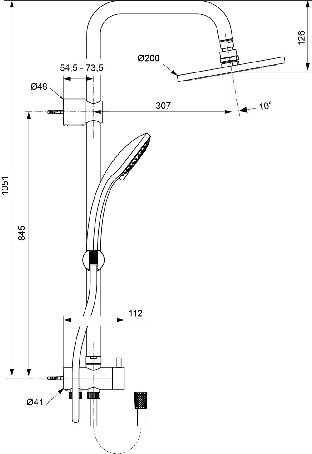 Ideal Standard IdealDuo Duş Sistemi